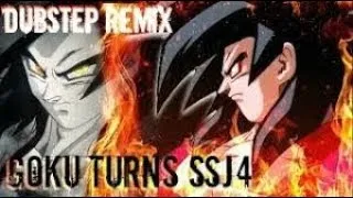 Goku Turns Super Saiyan 4 Goku VS Baby Dubstep Remix [LEZBEEPIC REUPLOAD]