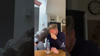 Gordon Ramsay Falls For Water bottle and Egg Trick