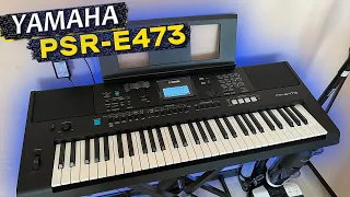 NEW IN 2022 👉 YAMAHA PSR-E473 synthesizer