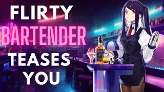 Sassy Bartender Flirts Back With You ASMR {flirty customer}{sports bar}{strangers to lovers}