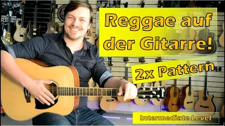 Lerne Reggae auf der Gitarre zu spielen! 2x Pattern! Gitarren-Tutorial (mittel) für Einsteiger