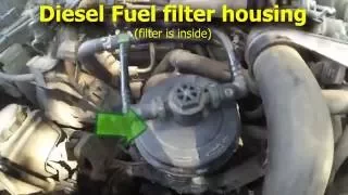 Diesel Fuel Filter Replacement, 2.0HDI, Citroen Xsara Picasso