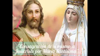 Día 31 "Consagración de sí mismo a Jesucristo por María Santísima" ⚘