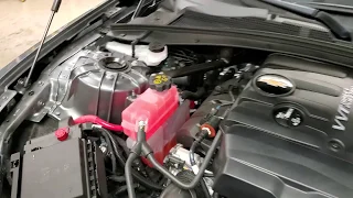 2016, 2017, 2018, 2019, 2020 & 2021 GM Chevrolet Camaro - How To Check Coolant Overflow Bottle Level