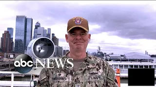 USNS comfort arrives in New York City