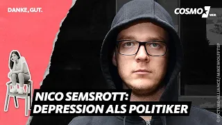 Nico Semsrott über Depressionen: "Mein System sagt hier gehts nicht weiter" | COSMO "Danke, Gut."