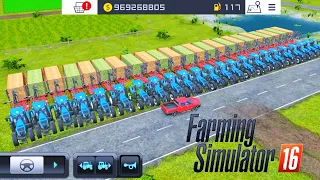 Fs 16,Bales Feeding In Cowshed And Pigshed In Fs 16 Gameplay Farming Simulator 16@GAMERYT2525