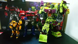 OMG! MY FIRST OPTIMUS PRIME AOYI MECH LS13 BLACK MAMBA STAR KNIGHT OVERSIZED BUMBLEBEE MOVIE