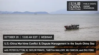 U.S.-China Maritime Conflict and Dispute Management in the South China Sea