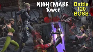 Mk Mobile Nightmare Tower 120 BOSS using GOLD without Tower Equipment