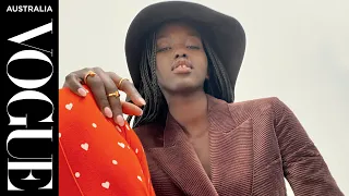 Adut Akech behind the scenes | Cover Shoot | Vogue Australia