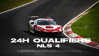 24h Qualifiers|NLS 4 Nürburgring Langstrecken Serie race 4🏎🏁