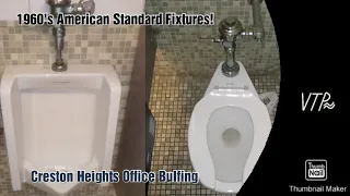 70: American ("Standard") Fixtures - Creston Heights Office Building Men's Restroom