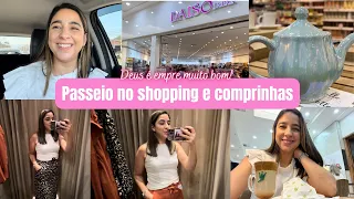 Vlog| Passeio no shopping| Dirige e fala| Provando looks| Café da tarde delicia| Comprinhas para mim