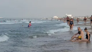 Анапа- море не очень :(. 7.20 утра 12.07.2018 ВИТЯЗЕВО ДЖЕМЕТЕ