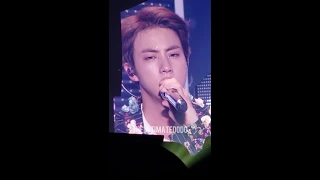 180922 Epiphany Jin @ BTS 방탄소년단 Love Yourself Tour in Hamilton Fancam 직캠