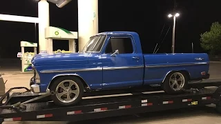 MAY 2017 1968 F100 Coyote SWAP Road TEST! Driving it!
