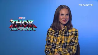Montage de l'Interview de Natalie Portman (Thor: Love and Thunder)