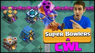 Using SUPER BOWLERS for Each Attack in the CWL! Does it Work?