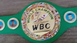 Reviewing WBC $135 replica belt