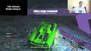 GTA 5 - Down Chilliad Time Trial - EXTREME RAGE!! [WARNING: EXCESSIVE SWEARING!]