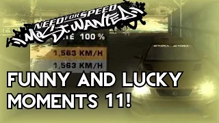 Funny And Lucky Moments - NFS Most Wanted - Ep. 11