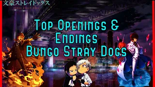 Top Openings & Endings Bungo Stray Dogs (Party Rank)! #AnimeRank