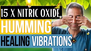 Humming Bee Breath | Bhramari Pranayama Practice | Increase Nitric Oxide
