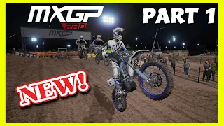 MXGP PRO CAREER PART 1 | CHALLENGING START! | PS4 PRO GAMEPLAY