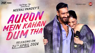 A.K.D. - Auron Mein Kahan Dum Tha Official Teaser  Trailer 2024 | Ajay Devgn, Rashmika, Alia &Tabu