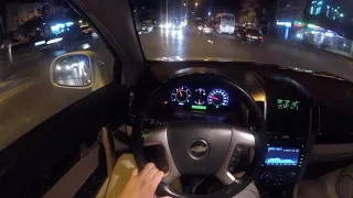 POV DRIVING / NIGHT / Chevrolet Captiva