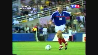 Zinedine Zidane vs Denmark 2001