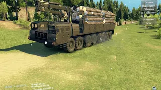 [SpinTires] МАЗ-Э7922 "Бизон" для SpinTires 3.03.16 Обзор мода