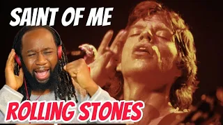 THE ROLLING STONES Saint of me Live Reaction - Jagger wows me with top vocals! First time hearing