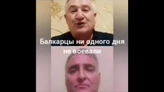 М. Рахаев и Х. Мамаев беседуют о своих подвигах