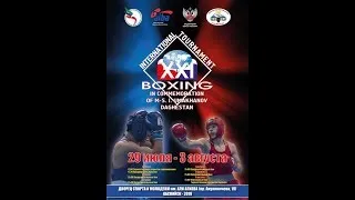 XXI INTERNATIONAL BOXING TOURNAMENT  UMAKHANOVA 2019. Semifinal 5 DAY. RING B.