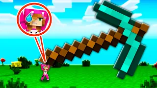 Minecraft pero TENEMOS ITEMS GIGANTES 😱😂