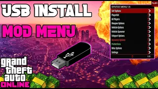 GTA 5 USB MOD MENU! {FULL TUTORIAL} - NO JAILBREAK - ONLINE/OFFLINE