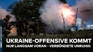 UKRAINE-KRIEG: Verbissene Kämpfe im Donbass - Russen droht Einkesselung bei Bachmut | WELT News