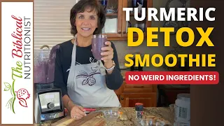 The BEST Anti-Inflammatory Smoothie | Turmeric Smoothie For Detox