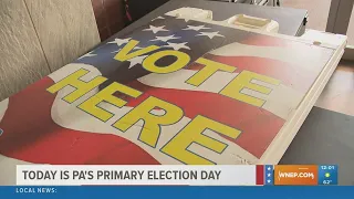 Primary elections underway throughout Pennsylvania