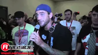 CM Punk Invades Mattel WWE Panel At San Diego Comic-Con 2011!