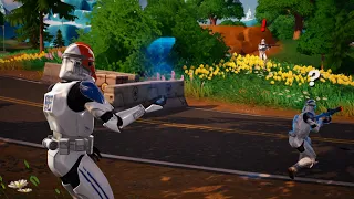 Fortnite order 66 event but in a clone trooper POV