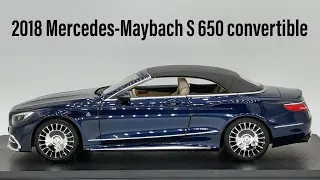 Norev 1/18 Mercedes-Maybach S650 convertible