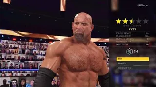 WWE 2K22_20240324..Walter vs Goldberg