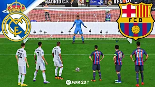 FIFA 23 TEAM RONALDO V TEAM MESSI CHAMPIONS LEAGUE FINAL PENALTY SHOOTOUT