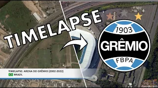 Timelapse: Building of Grêmio Arena - Brazil (2002-2022)