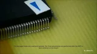 Professional Hand Soldering:  Surface Mount QFP 208 Fine-Pitch