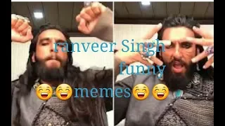 RANVEER SINGH funny memes #2 shararti ungli