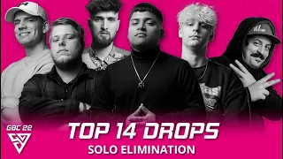 TOP 14 DROPS | SOLO ELIMINATIONS | German Beatbox Championship 2022
